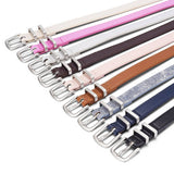 SIMPLE NEW MULTI COLOR SILVER BUCKLE BELT_CWABE0586