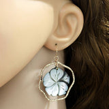 RETRO IRREGULAR GOLD INLAID HOLLOW SHELL EARRINGS_CWMM4320