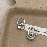 Womens Valentines Day Love Heart Earrings