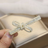 Pearl Star Bow Hairpin Duckbill Clip Side Clip_Cwaha4739