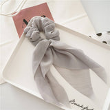 CHIFFON BOW RIBBON TASSEL HAIRBAND HAIRACCESSORIES_CWAHA4170
