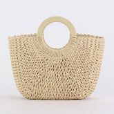Women'S Handmade Large Capacity Woven Bag_Cwab4708
