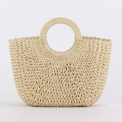 Women'S Handmade Large Capacity Woven Bag_Cwab4708