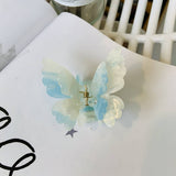 Cwaha1544_Multicolor Double Bow Hair Claw Clip