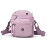 CASUAL SIMPLE NYLON SHOULDER CROSSBODY BAG_CWASC1775