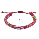 BOHEMIAN ETHNIC STYLE COLORFUL HANDWOVEN BRACELET_CWMM0538
