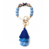 BOHEMIAN TASSEL SILICONE BEAD BRACELET WITH PRINTS_CWAB5019