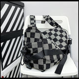 Casual Plaid Shoulder Crossbody Bag_Cwab1606