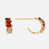 COLORFAST GRADIENT BIRTHSTONE STUD EARRINGS_CWAJE5105