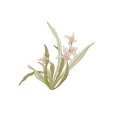 ORCHID EMBROIDERED IRON ON PATCH FOR STAIN REPAIR_CWMM5924