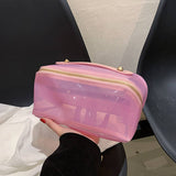 NEW HIGH END SIMPLE TRANSPARENT COSMETIC BAG_CWAB4464