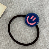 SMILEY FACE HAIR TIES_CWAHA0340