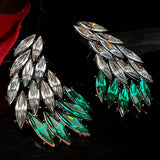 EXQUISITE CZECH DIAMOND WING EARRINGS_CWAJE1119