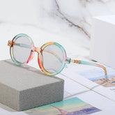 FASHIONABLE THICK ROUND FRAME SUNGLASSES_CWASG0734