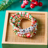 Cwaje2519_Christmas Combination Beaded Bracelet