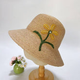 SUMMER NEW EMBROIDERED SUN HAT FOR WOMEN_CWAH3579