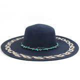 2024 NEW STYLE LACE STITCHING STRAW HAT_CWAH1203