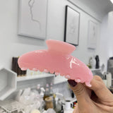 Cwaha5130_Solid Jelly Color Simple Dopamine Hairpin
