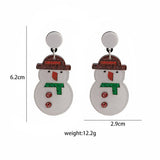 CARTOON STYLE FUNNY CHRISTMAS EARRINGS_CWAJE1829