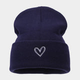 THICKENED HEART EMBROIDERED KNITTED HAT_CWAH1607