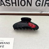 CHERRY HAIR CLAW CUTE 3D ACETATE SIDE CLIP_CWAHA5762