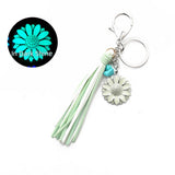 Vintage Western Glow-In-The-Dark Bull Keychain_Cwmm6868