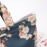 FLOWER PATTERN PORTABLE WASH BAG MAKEUP BAG_CWAB1736