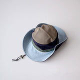 CHILDRENS STYLISH CAMPING BIG BRIM BUCKET HAT_CWAH2873