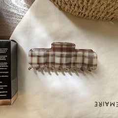 Elegant Square Claw Clip Winter Hair Accessory_Cwaha08072