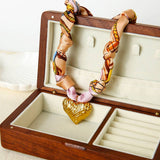 Luxury Seashell Heart Pendant Necklace For Women_Cwaje05616