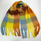 Cwasc1578_Winter Plaid Thickened Warm Scarf Shawl