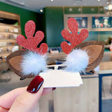 CHRISTMAS CUTE ELK HORN HAIRPIN HAIR ACCESSORIES_CWAHA3405