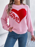 Valentines Day Love Long-Sleeved Pullover
