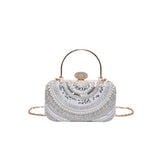 BEADED SEQUIN CELEBRITY HANDHELD EVENING CLUTCH _CWAB3246