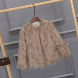 PLUS SIZE FAUX FUR COAT FOR WOMEN WINTER_CWMM9054