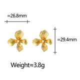 HIGH END FASHION DESIGN METAL FLOWER EARRINGS_CWAJE3138