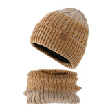 THICKENED FLEECE WARM HAT AND SCARF SET_CWASC1131