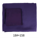 Two-Piece Chiffon Shawl And Headscarf_Cwasc2424