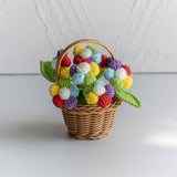 Cwmm9288_Handmade Crocheted Puff Flower Pot