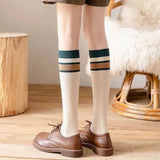 2024 NEW COLOR CONTRAST STRIPED MID CALF SOCKS_CWMS0649