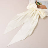 Cwaha1104_Simple Temperament Bow Hair Clip