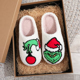 CHRISTMAS GRINCH HOME COTTON SLIPPERS_CWMM3058
