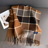 Vintage Soft Cashmere Feel Tassel Winter Scarf_Cwasc03236