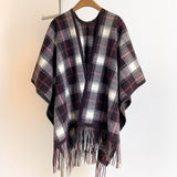High-End Tassel Shawl Women Long Vintage Cape_Cwocasl00093