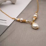 LONG PEARL PENDANT FASHION SWEATER NECKLACE_CWAJE1677