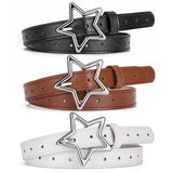 Cwabe0879_Sweet Star Hole Decoration Hollow Belt