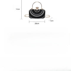 BEADED SEQUIN CELEBRITY HANDHELD EVENING CLUTCH _CWAB3246