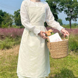 Waterproof And Oil-Proof Solid Color Cotton Apron_Cwmm5841