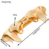 ELEGANT TWIST BOW SPRING ELASTIC PONYTAIL HAIR TIE_CWAHA6210