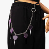 COLORED LOLLIPOP PENDANT PANTS CHAIN_CWMM0683